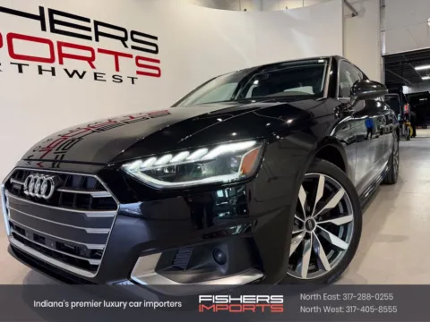 Black 2023 Audi A4 40 Premium for sale in Indianapolis, IN