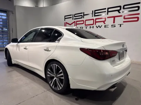 Photos of 2021 INFINITI Q50 3.0t SENSORY for sale in Indianapolis, IN at Fishers Imports - North West
