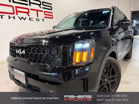 Black 2024 Kia Telluride SX X-Line for sale in Indianapolis, IN