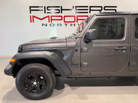 More photos of 2021 Jeep Wrangler Unlimited Sport S at Fishers Imports - North West, IN