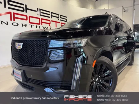 Black 2022 Cadillac Escalade ESV Sport Platinum for sale in Indianapolis, IN