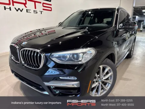Black 2018 BMW X3 xDrive30i for sale in Indianapolis, IN