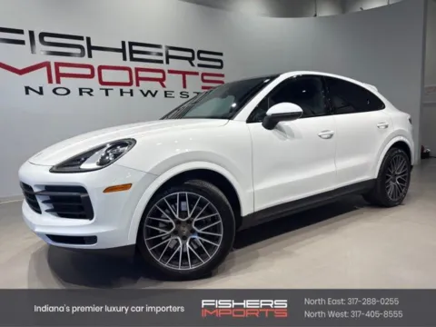 White 2022 Porsche Cayenne Coupe for sale in Indianapolis, IN