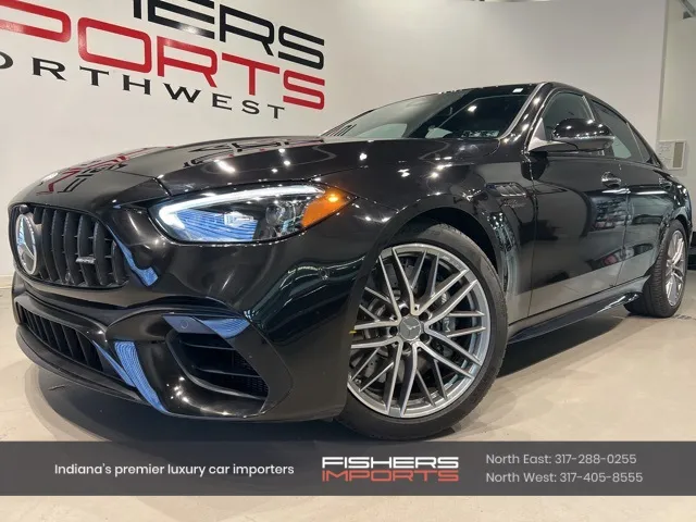 Black 2024 Mercedes-Benz C-Class C 63 S AMG for sale in Indianapolis, IN