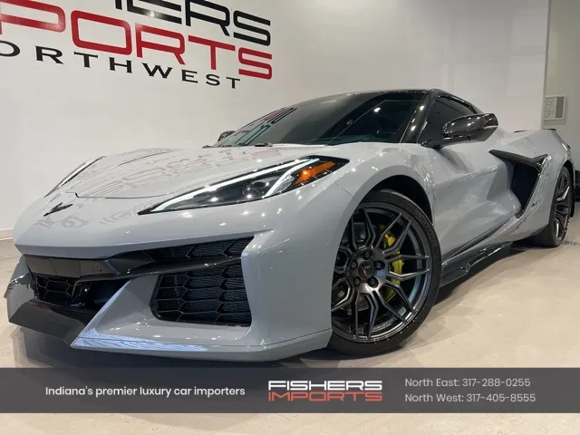 Gray 2024 Chevrolet Corvette Z06 for sale in Indianapolis, IN