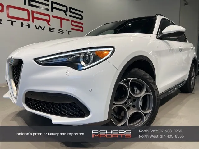 White 2023 Alfa Romeo Stelvio Ti for sale in Indianapolis, IN