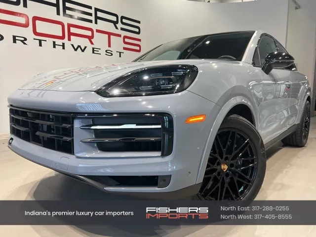 Gray 2024 Porsche Cayenne Coupe for sale in Indianapolis, IN