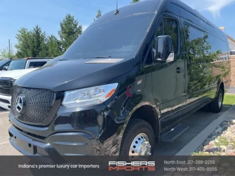 Black 2021 Mercedes-Benz Sprinter 3500 Cargo 170 WB for sale in Indianapolis, IN