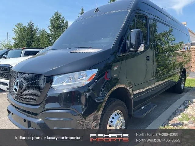 Black 2021 Mercedes-Benz Sprinter 3500 Cargo 170 WB for sale in Indianapolis, IN