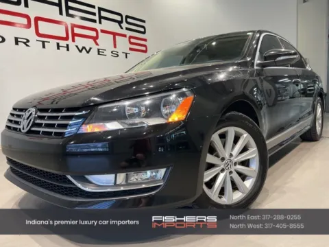 Black 2012 Volkswagen Passat 2.5 SEL for sale in Indianapolis, IN