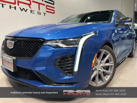 Blue 2022 Cadillac CT4 V-Series for sale in Indianapolis, IN