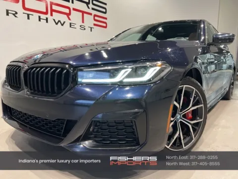 Black 2023 BMW 5 Series 530e iPerformance for sale in Indianapolis, IN