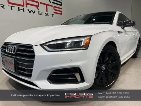 White 2018 Audi A5 2.0T Premium Plus for sale in Indianapolis, IN
