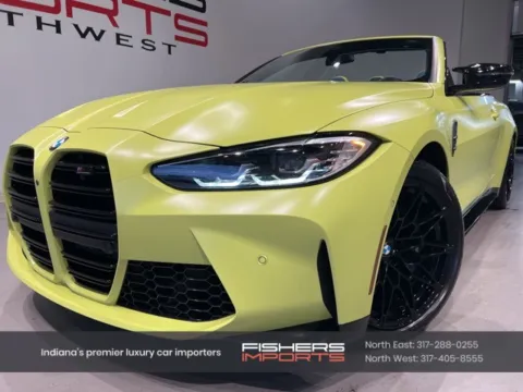Yellow 2024 BMW M4 Competition for sale in Indianapolis, IN