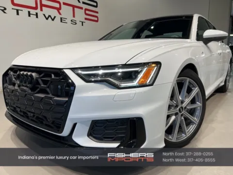 White 2024 Audi A6 45 Premium for sale in Indianapolis, IN