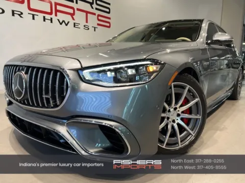 Gray 2025 Mercedes-Benz S-Class S 63 E AMG for sale in Indianapolis, IN