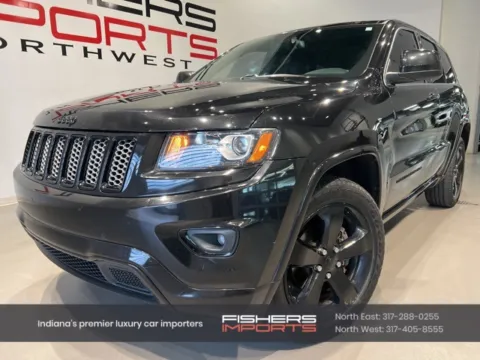 Black 2015 Jeep Grand Cherokee Altitude for sale in Indianapolis, IN