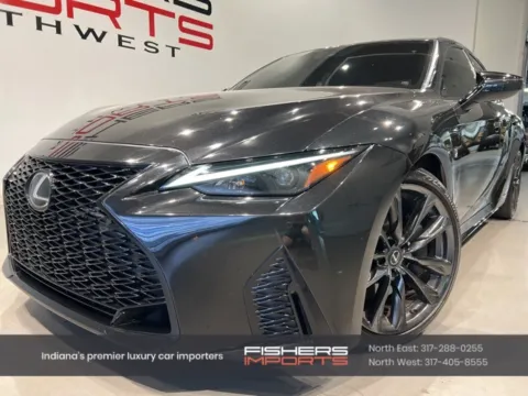 Black 2021 Lexus IS 350 F SPORT for sale in Indianapolis, IN