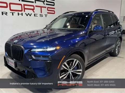 Blue 2024 BMW X7 xDrive40i for sale in Indianapolis, IN