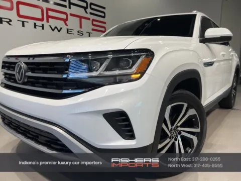 White 2023 Volkswagen Atlas Cross Sport 3.6L V6 SEL for sale in Indianapolis, IN