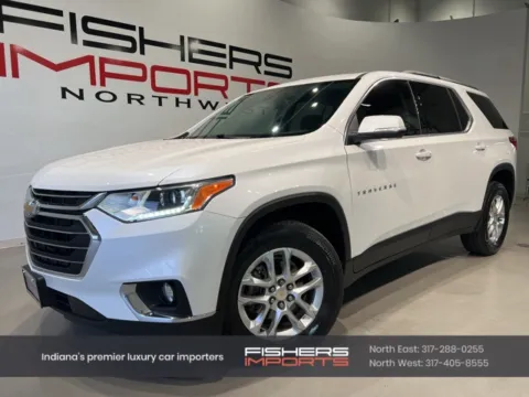 White 2021 Chevrolet Traverse LT for sale in Indianapolis, IN