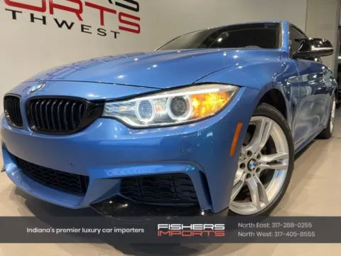 Blue 2015 BMW 4 Series 428i xDrive for sale in Indianapolis, IN