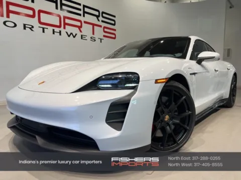 White 2022 Porsche Taycan GTS for sale in Indianapolis, IN