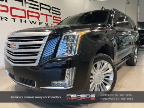 Black 2015 Cadillac Escalade Platinum Edition for sale in Indianapolis, IN