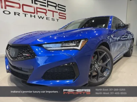 Blue 2023 Acura TLX Type S for sale in Indianapolis, IN