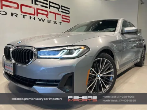 Gray 2023 BMW 5 Series 530i xDrive for sale in Indianapolis, IN