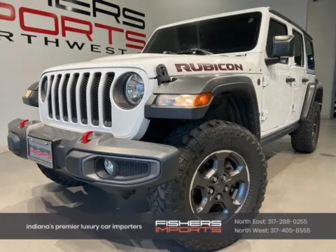 White 2018 Jeep Wrangler Unlimited Rubicon for sale in Indianapolis, IN