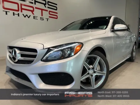 Silver 2015 Mercedes-Benz C-Class C 400 for sale in Indianapolis, IN