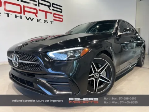 Black 2022 Mercedes-Benz C-Class C 300 for sale in Indianapolis, IN