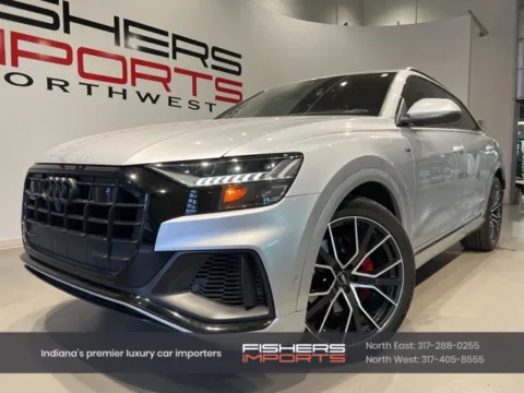 Silver 2019 Audi Q8 3.0T Prestige for sale in Indianapolis, IN