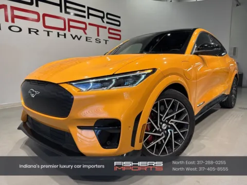 Orange 2021 Ford Mustang Mach-E GT for sale in Indianapolis, IN