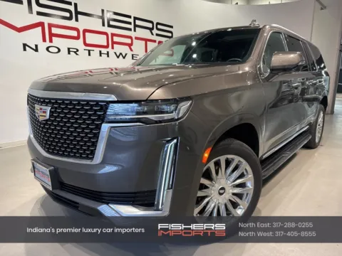 Brown 2021 Cadillac Escalade ESV Premium for sale in Indianapolis, IN
