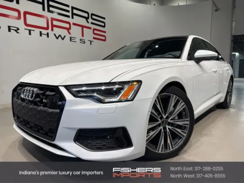 White 2024 Audi A6 45 Premium Plus for sale in Indianapolis, IN