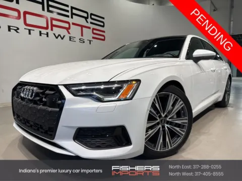 White 2024 Audi A6 45 Premium Plus for sale in Indianapolis, IN
