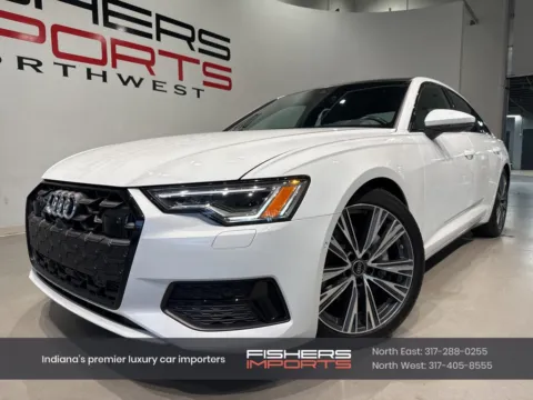 White 2024 Audi A6 45 Premium Plus for sale in Indianapolis, IN