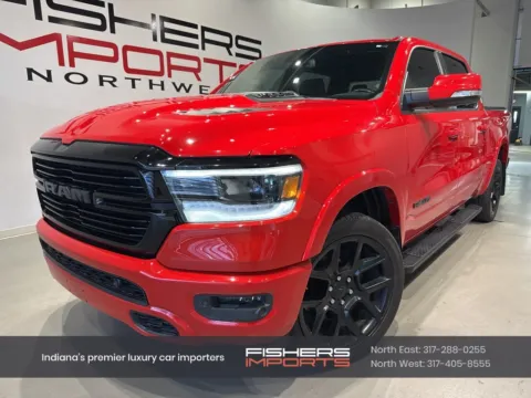 Red 2020 Ram 1500 Laramie for sale in Indianapolis, IN