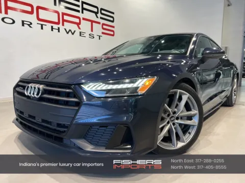 Blue 2020 Audi A7 3.0T Premium Plus for sale in Indianapolis, IN