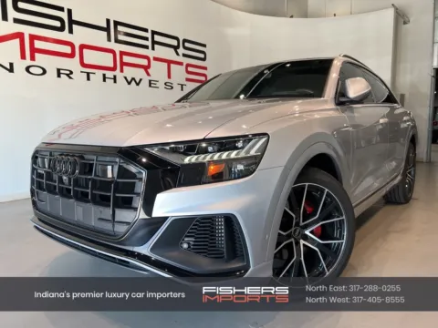Silver 2021 Audi Q8 55 Prestige for sale in Indianapolis, IN