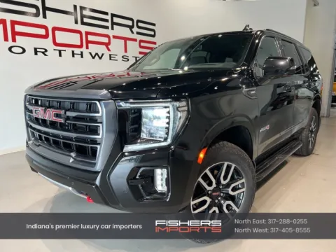 Black 2023 GMC Yukon AT4 for sale in Indianapolis, IN