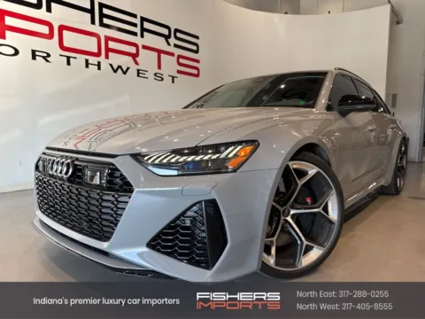 Black 2024 Audi RS 6 Avant performance 4.0T for sale in Indianapolis, IN