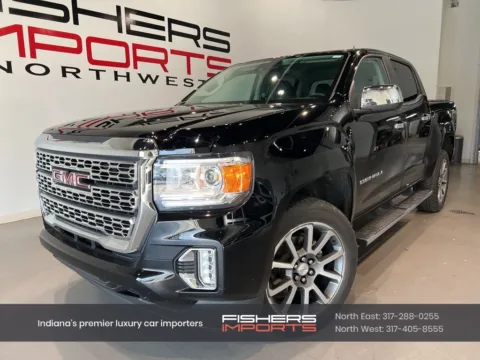 Black 2021 GMC Canyon Denali for sale in Indianapolis, IN
