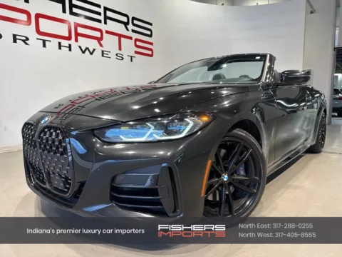 Black 2022 BMW 4 Series M440i xDrive for sale in Indianapolis, IN