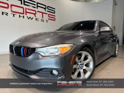Gray 2015 BMW 4 Series 428i Gran Coupe for sale in Indianapolis, IN