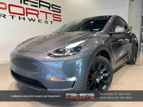 Gray 2023 Tesla Model Y Long Range for sale in Indianapolis, IN