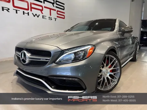 Gray 2017 Mercedes-Benz C-Class C 63 S AMG for sale in Indianapolis, IN