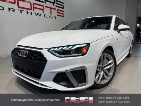 White 2022 Audi A4 45 S line Premium Plus for sale in Indianapolis, IN